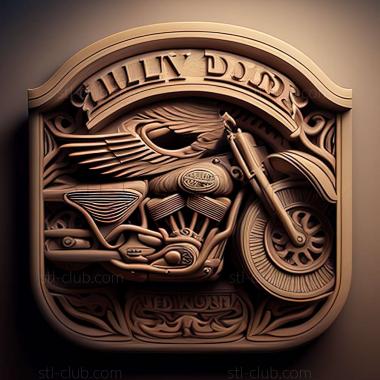 3D модель Harley Davidson Low Rider (STL)